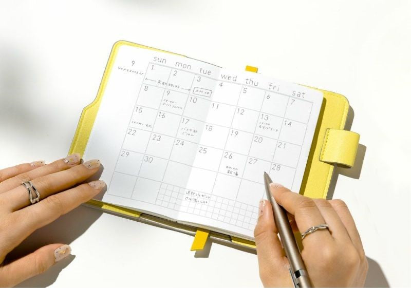 Planner Light Notebook A6 Azure Blue
