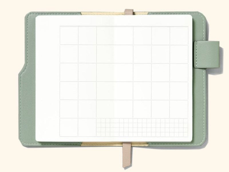 Planner Light Notebook A6 Azure Blue