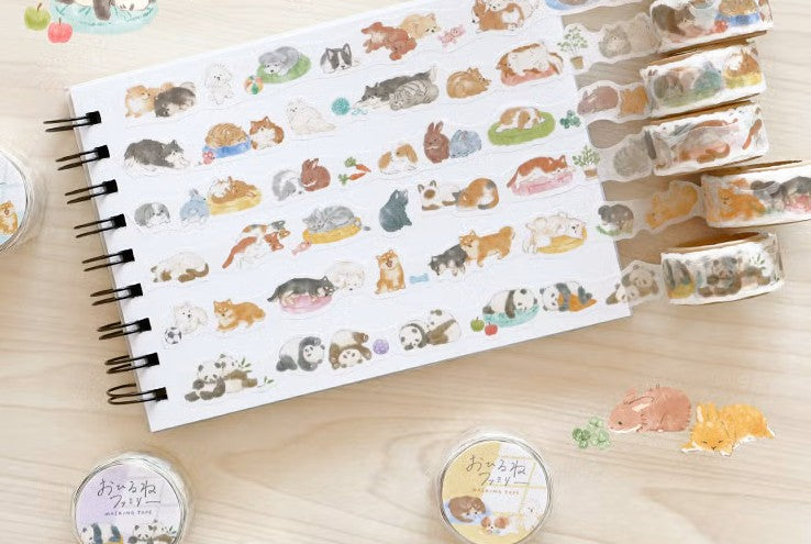 Die Cut Washitape Dog