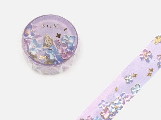 Washitape Lilla Blomster