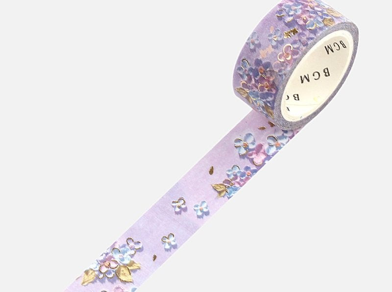 Washitape Lilla Blomster