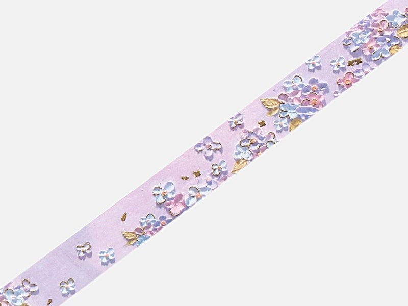 Washitape Lilla Blomster