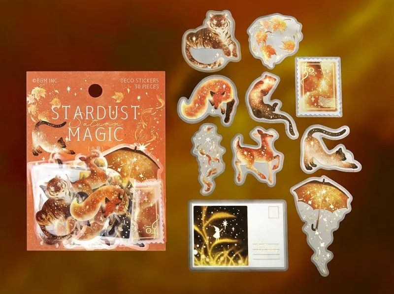 Flake Stickers Stardust Magic Saturn