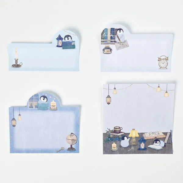Sticky Notes Mattari Animals Night and Penguin