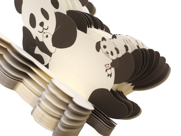 Die Cut Skriveblokk Panda