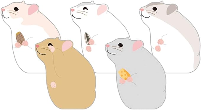 Die Cut Skriveblokk Hamster