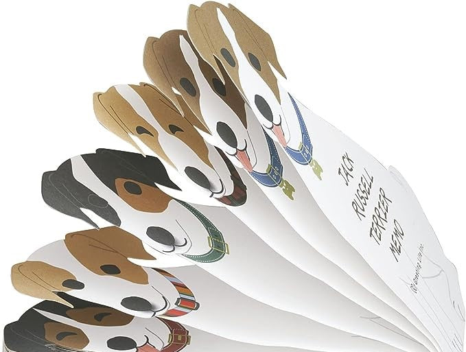 Die Cut Skriveblokk Jack Russel Terrier
