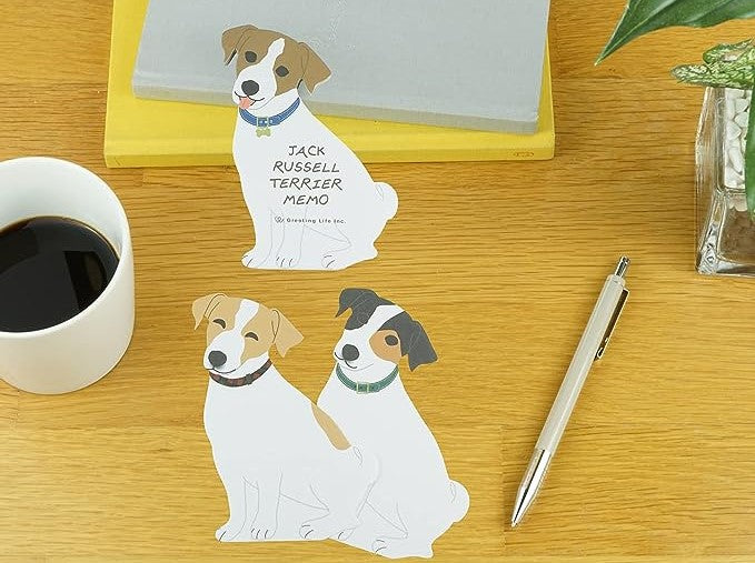 Die Cut Skriveblokk Jack Russel Terrier