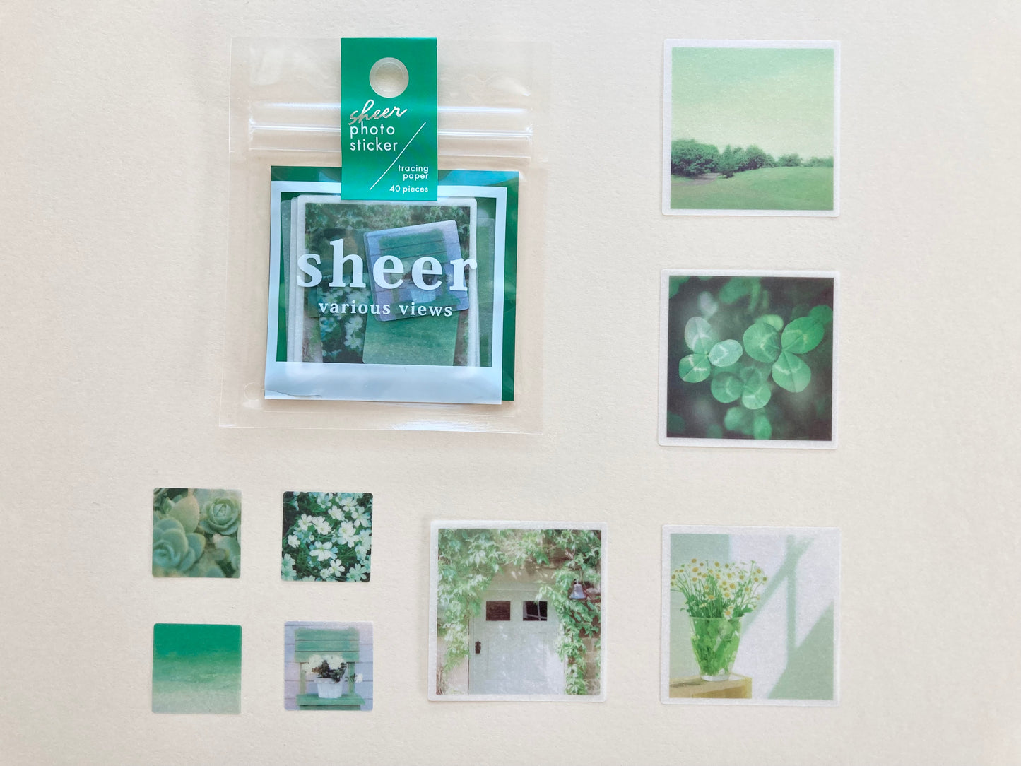 Sheer Photo Stickers