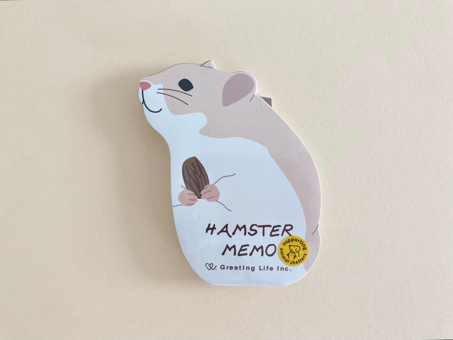 Die Cut Skriveblokk Hamster