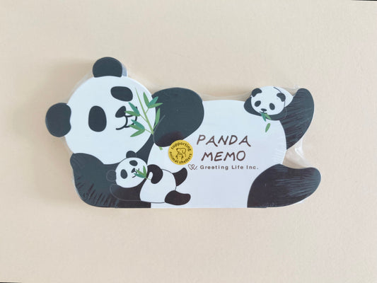 Die Cut Skriveblokk Panda