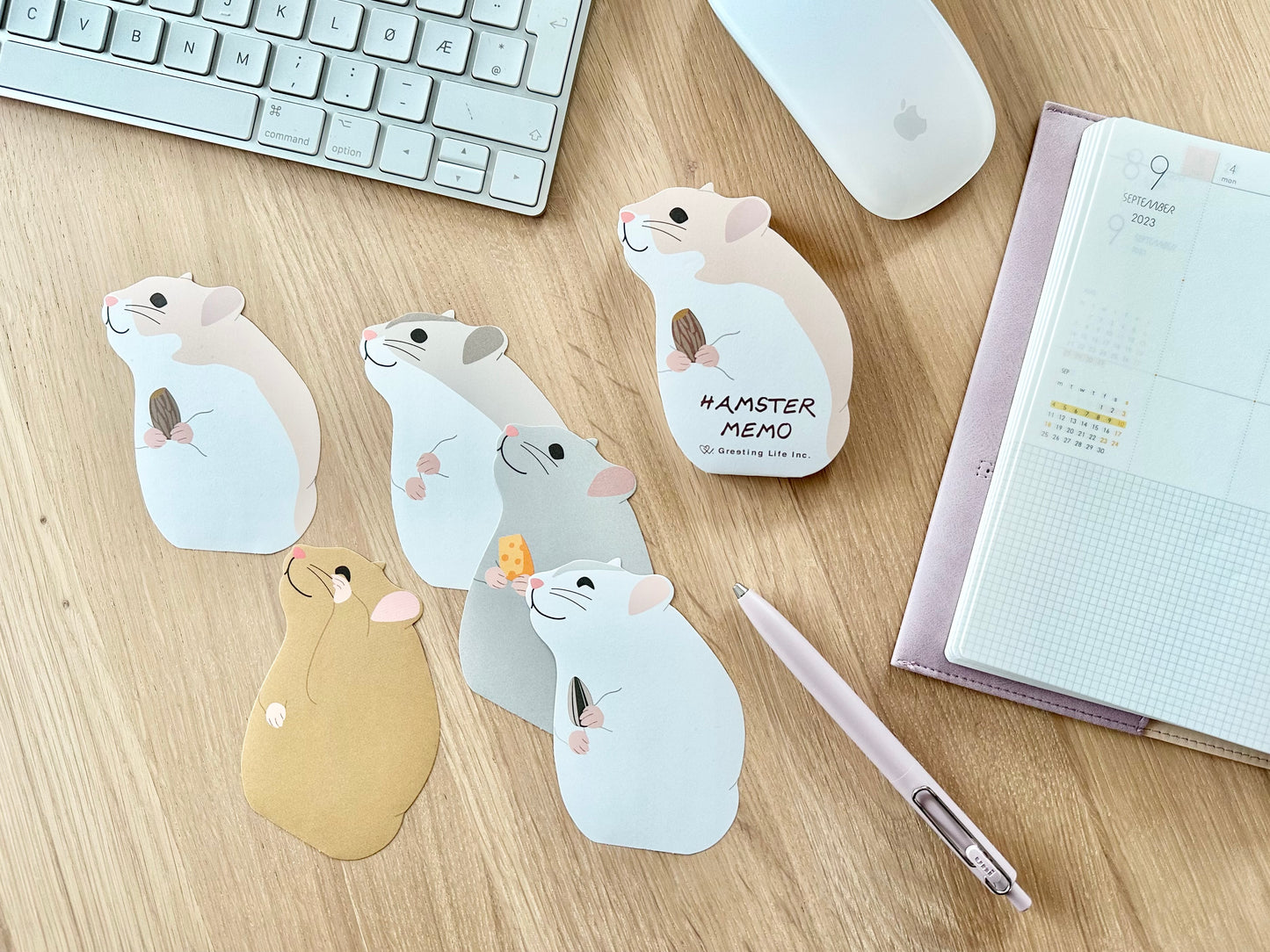 Die Cut Skriveblokk Hamster