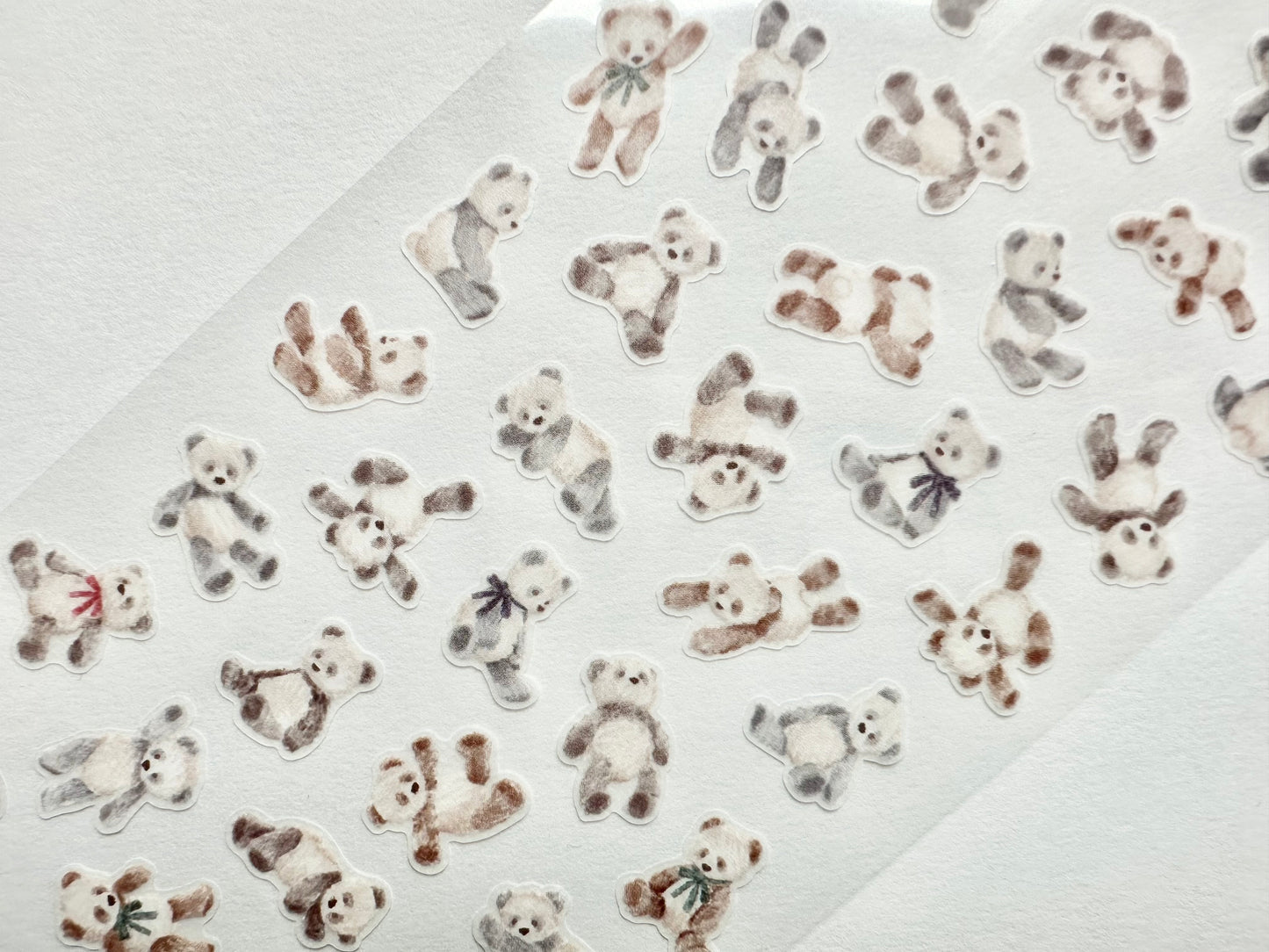 Plush Sticker Panda