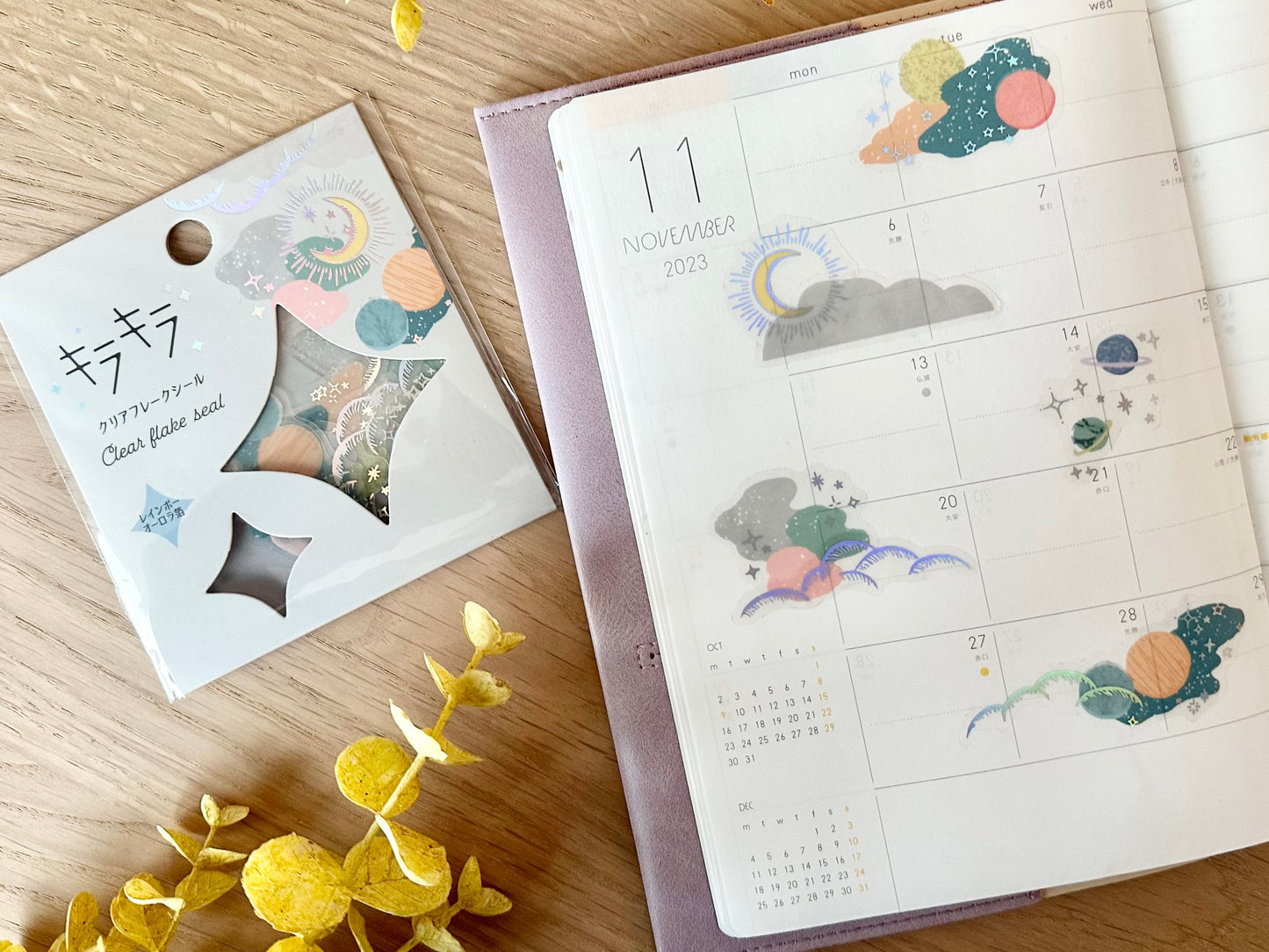 Flake Stickers Planeter