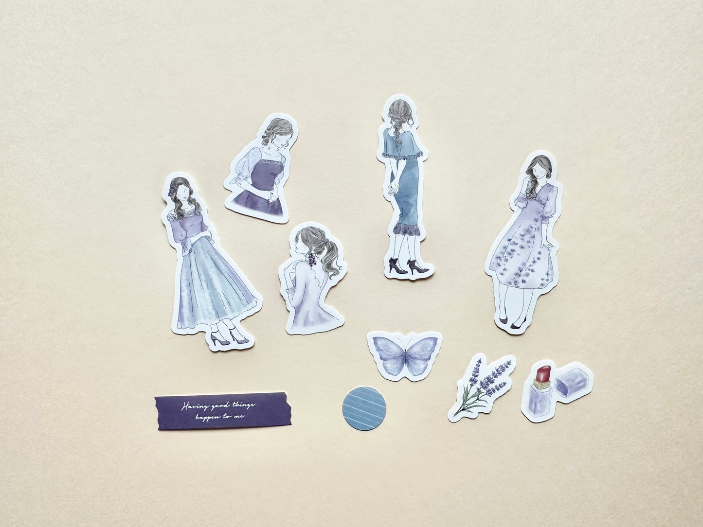 Klistermerker Clair Lavender