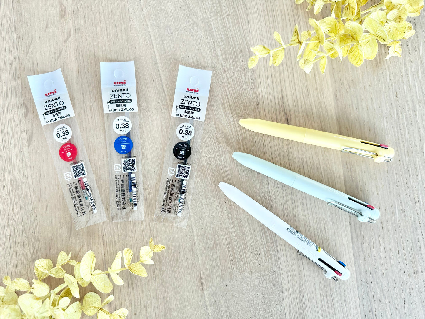 Refill til Uni-ball ZENTO Standard 3 Color 0.38mm