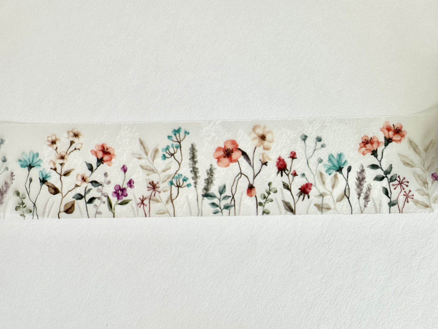 Cleartape 30mm Flower Garden