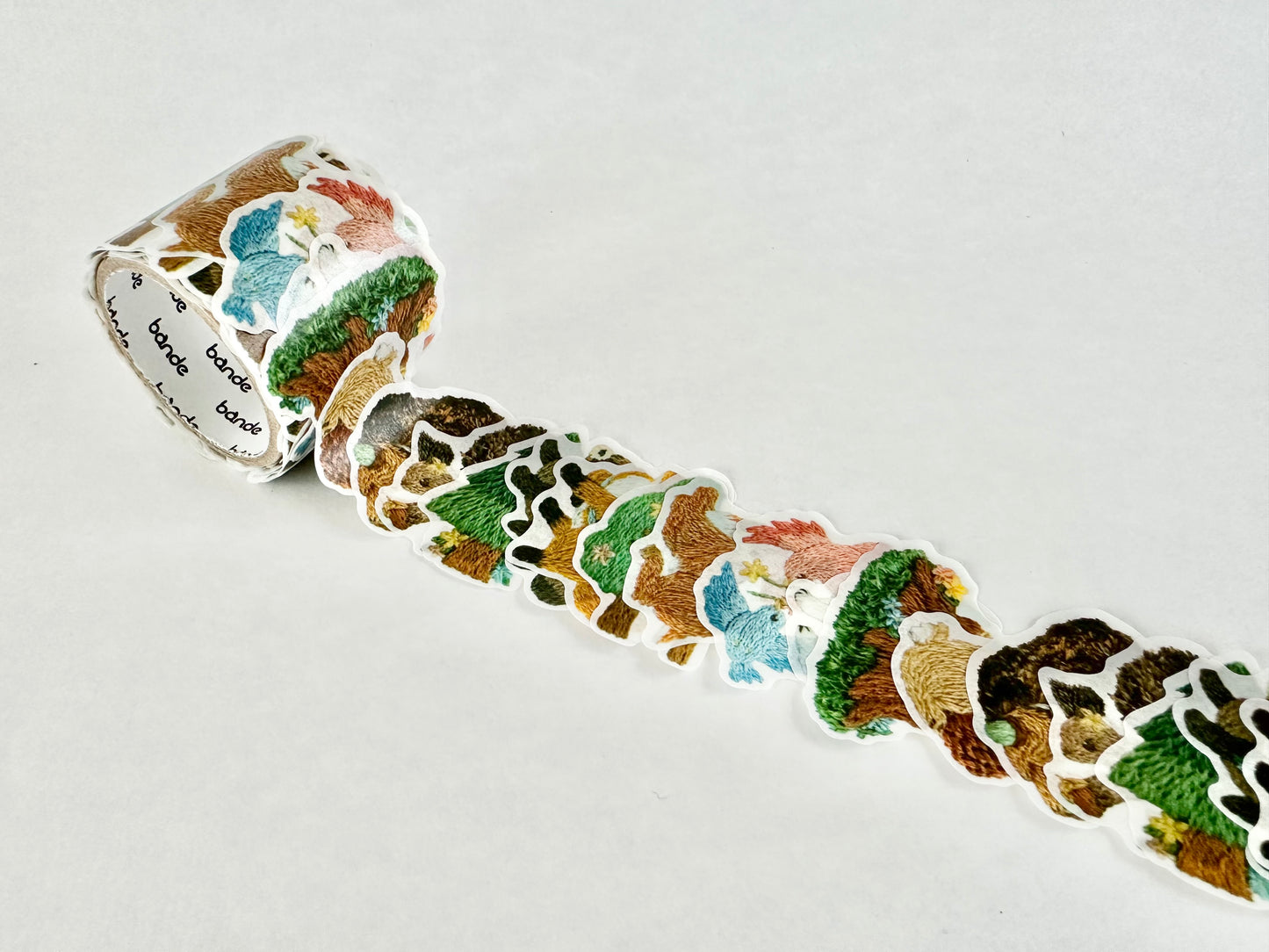 Washi Roll Sticker Blooming Forest