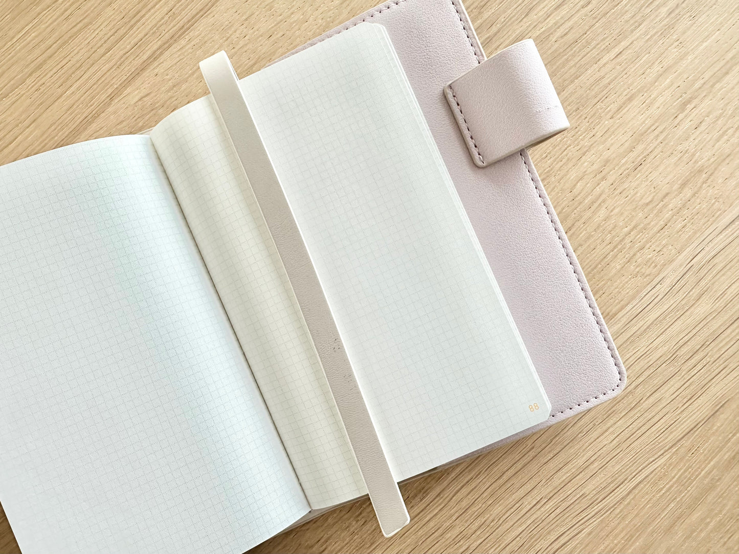 Planner Light Notebook A6 Azure Blue