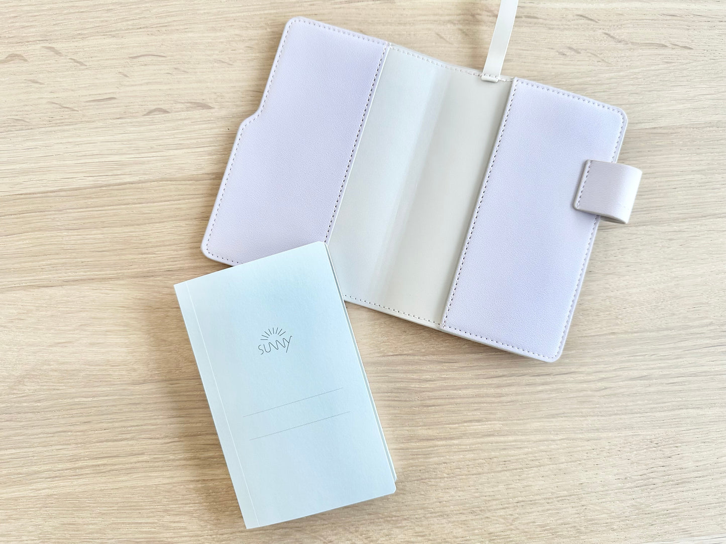 Planner Light Notebook A6 Azure Blue