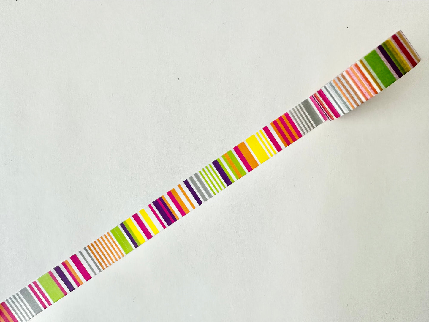 Washitape 15 mm Multi Border Vivid