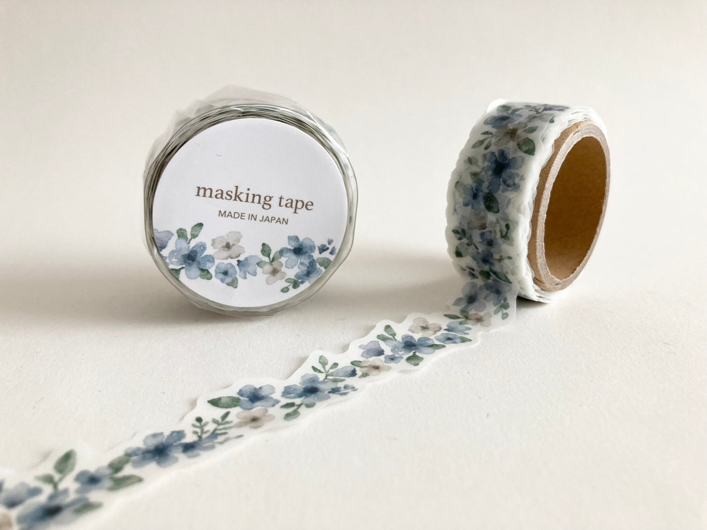 Die Cut Washitape Blue Flower
