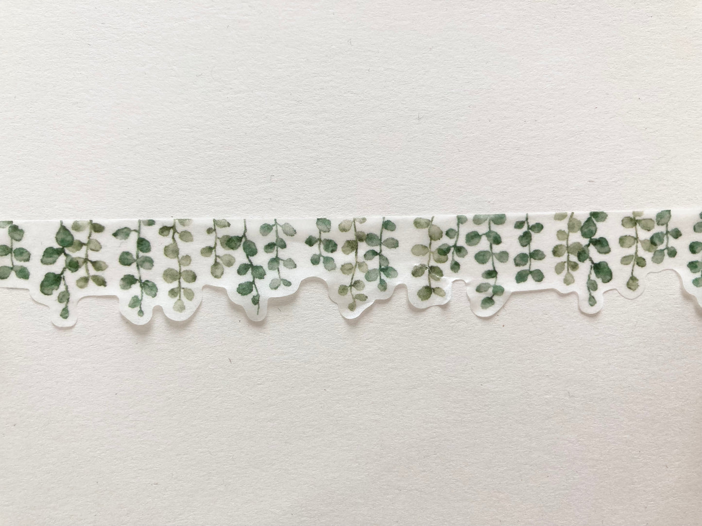 Die Cut Washitape Leaves