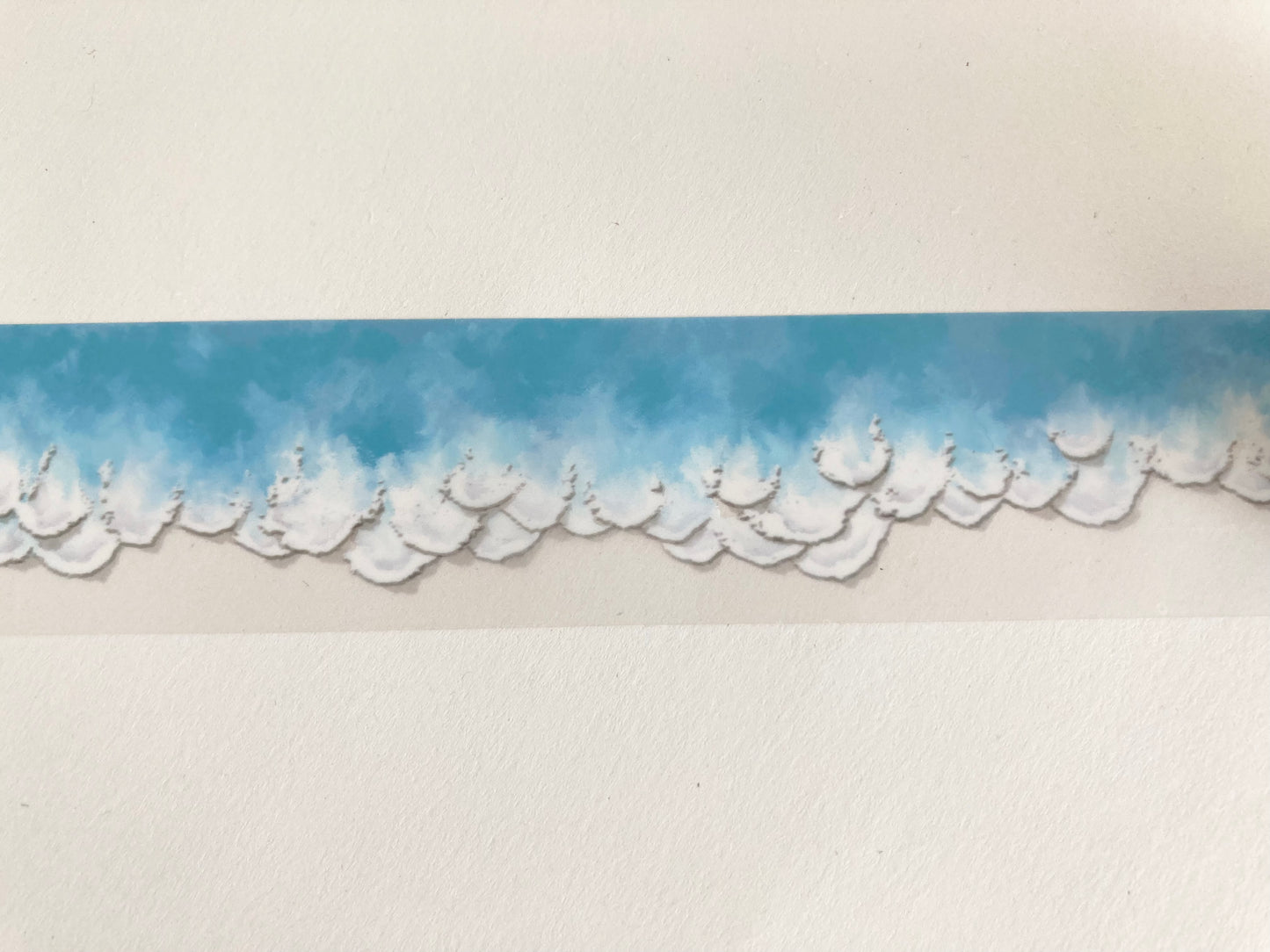 Cleartape 30mm Canvas Blue Wave