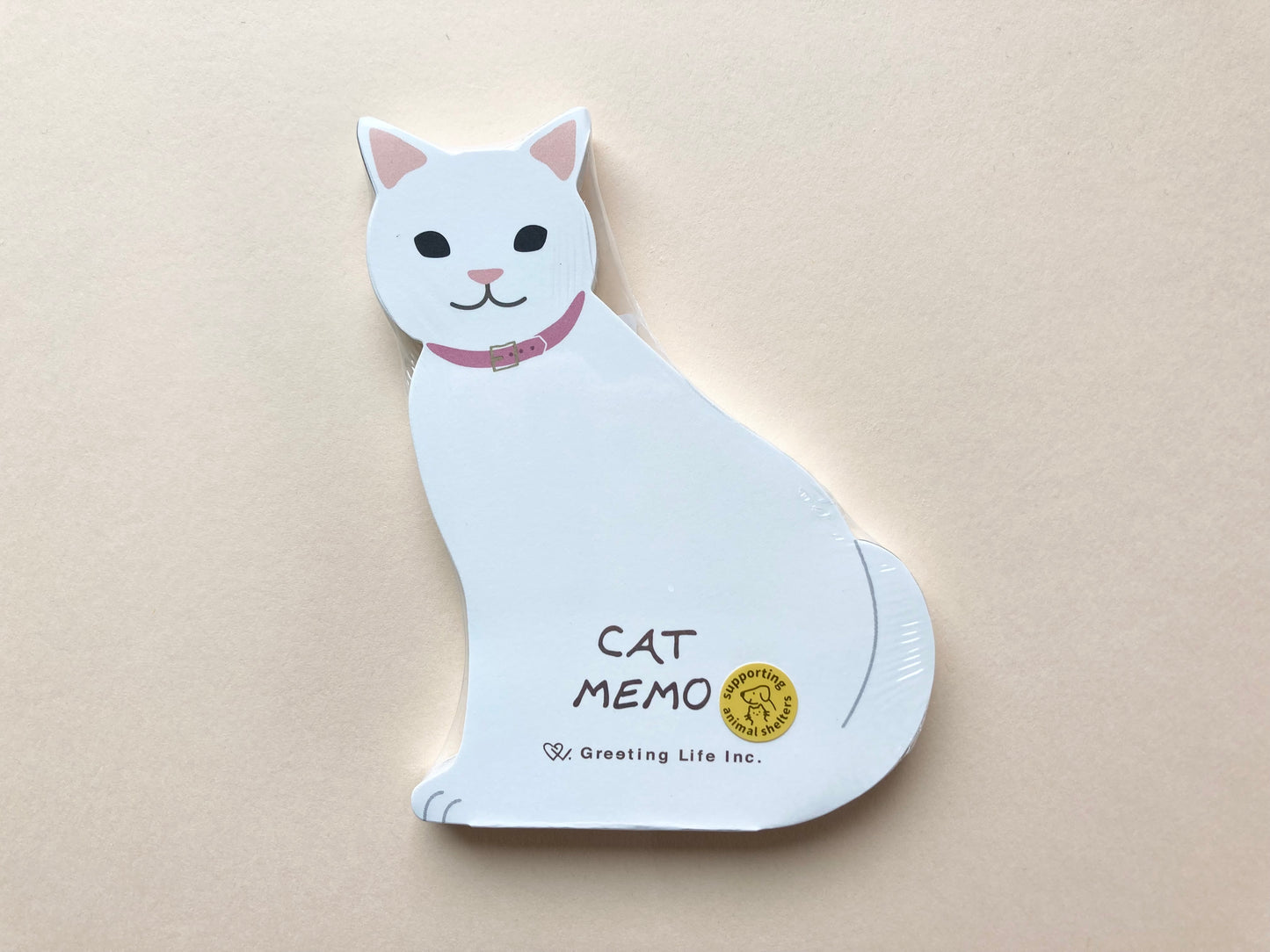 Die Cut Skriveblokk Katt