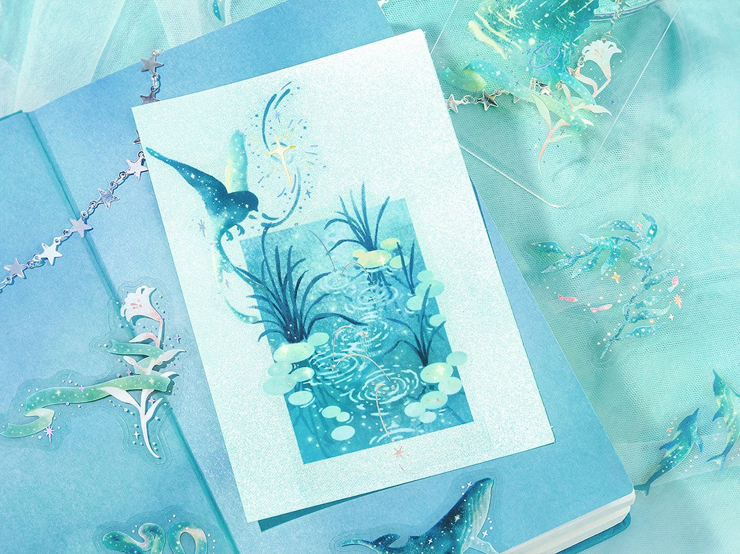 Flake Stickers Stardust Magic Earth