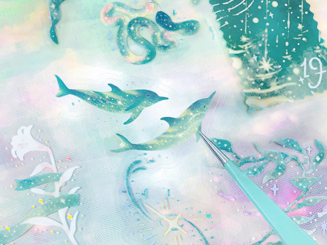 Flake Stickers Stardust Magic Earth