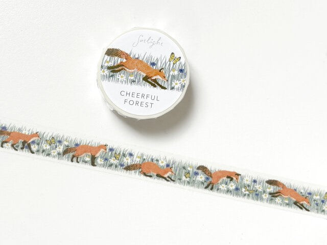 Washitape 15mm Cheerful Forest Fox