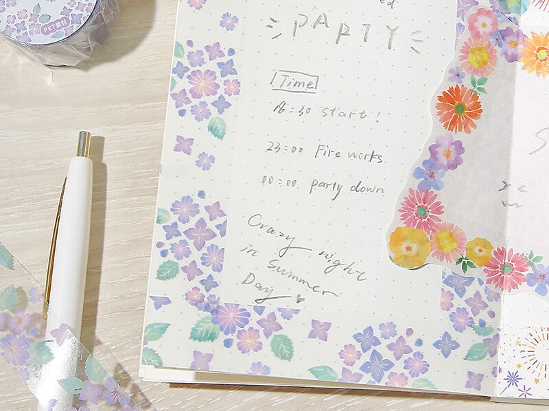 Cleartape 20mm Hortensia