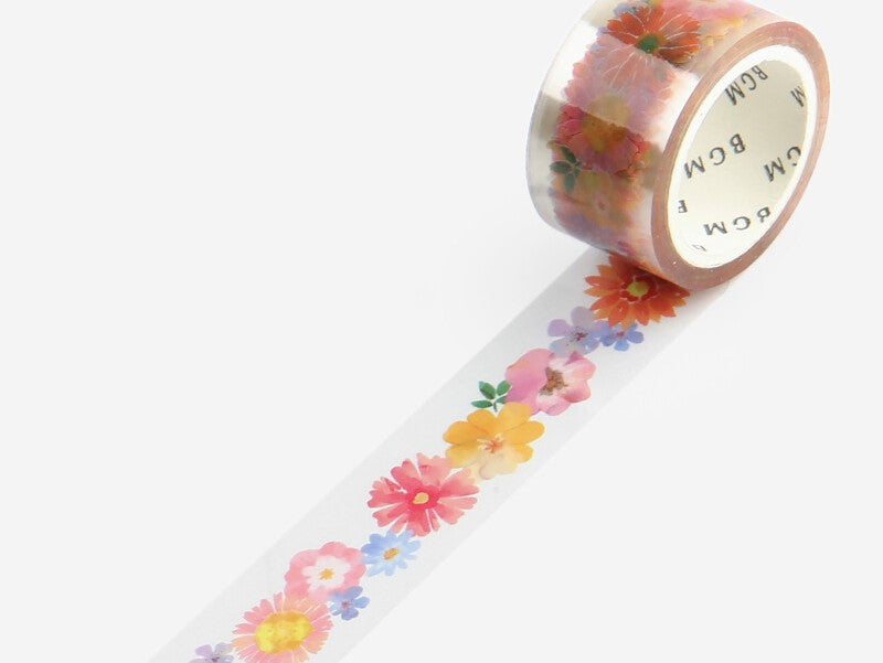 Cleartape 20mm Summer Garden