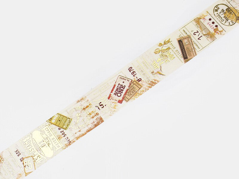 Washitape 30mm Poem Ticket