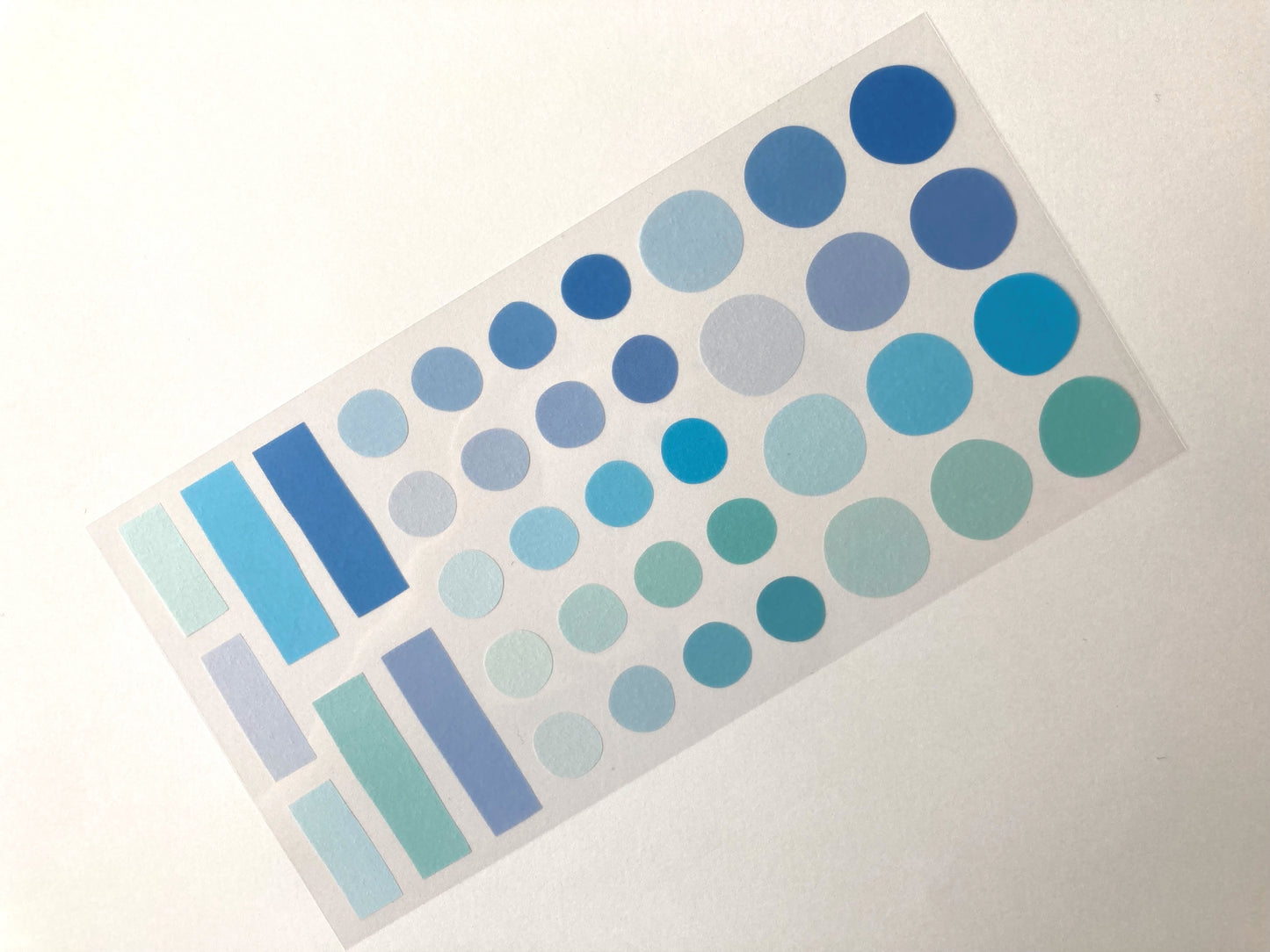 Sheer Photo Color Stickers