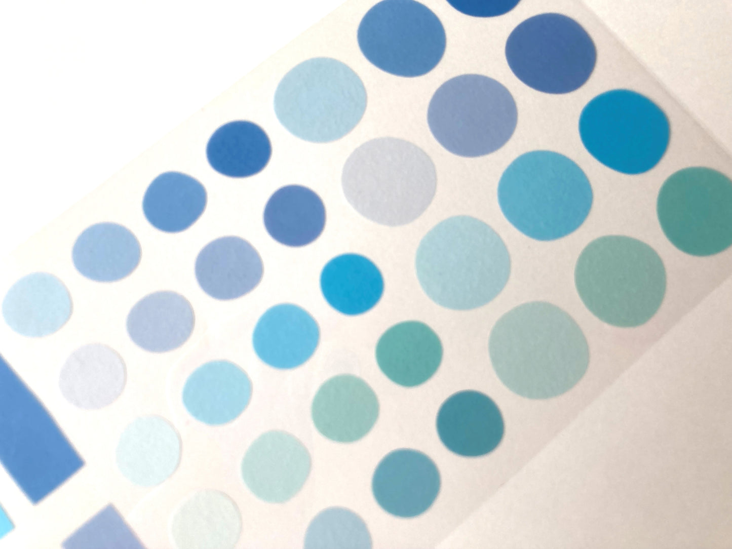 Sheer Photo Color Stickers