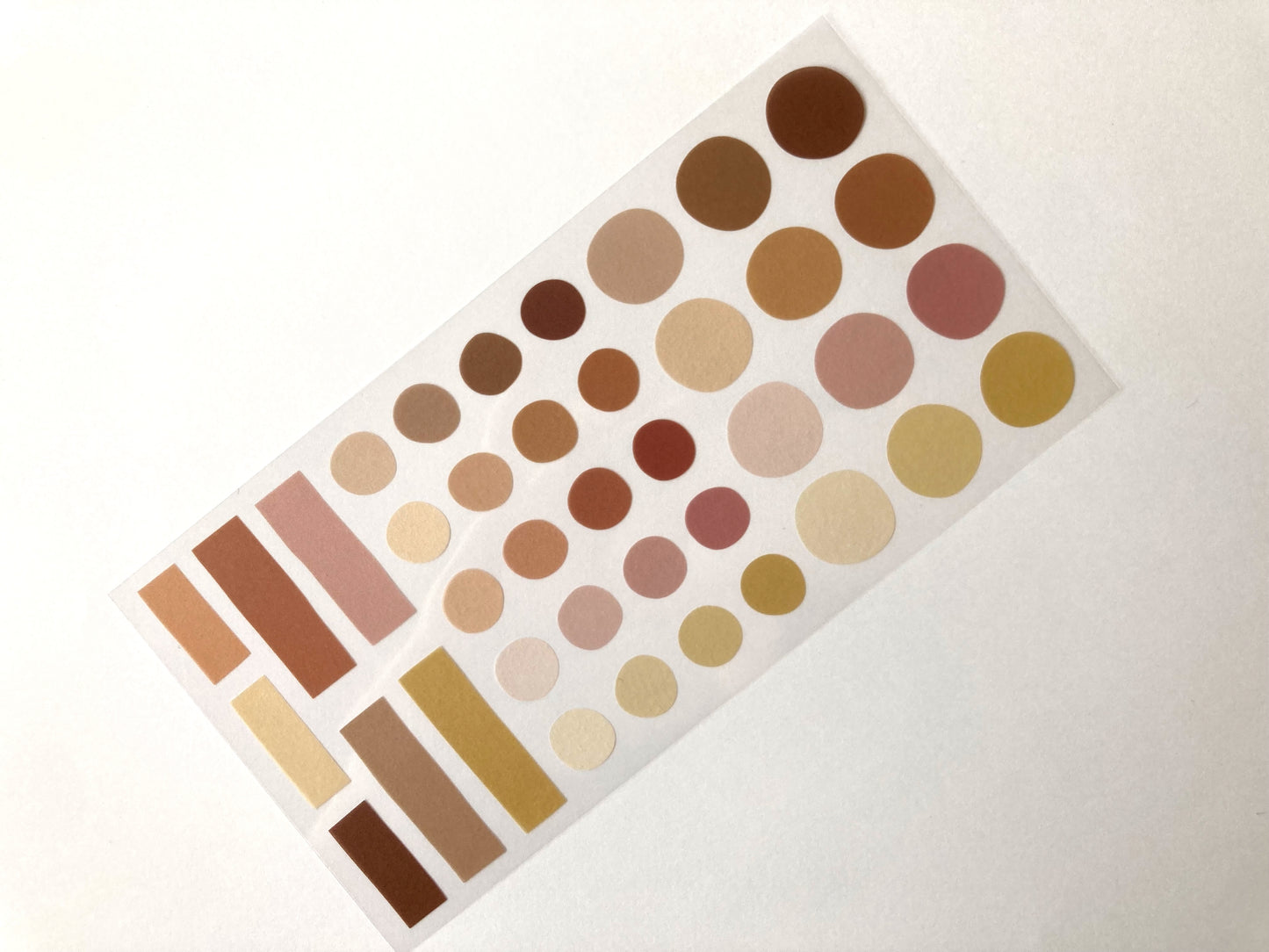 Sheer Photo Color Stickers