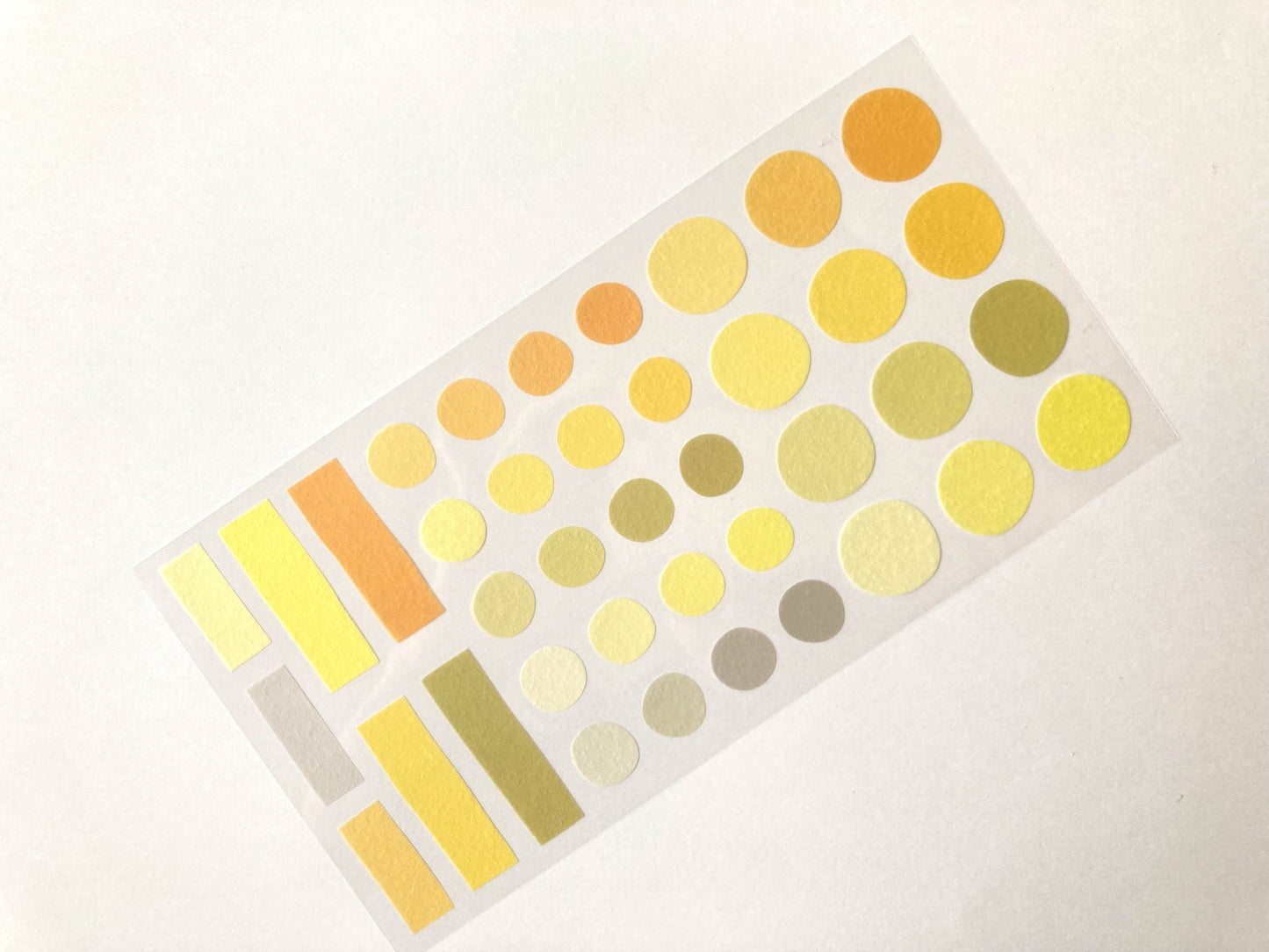 Sheer Photo Color Stickers