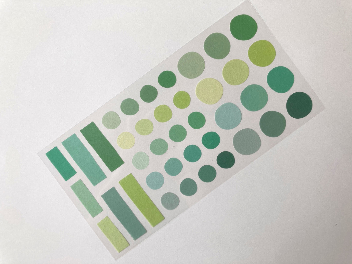 Sheer Photo Color Stickers