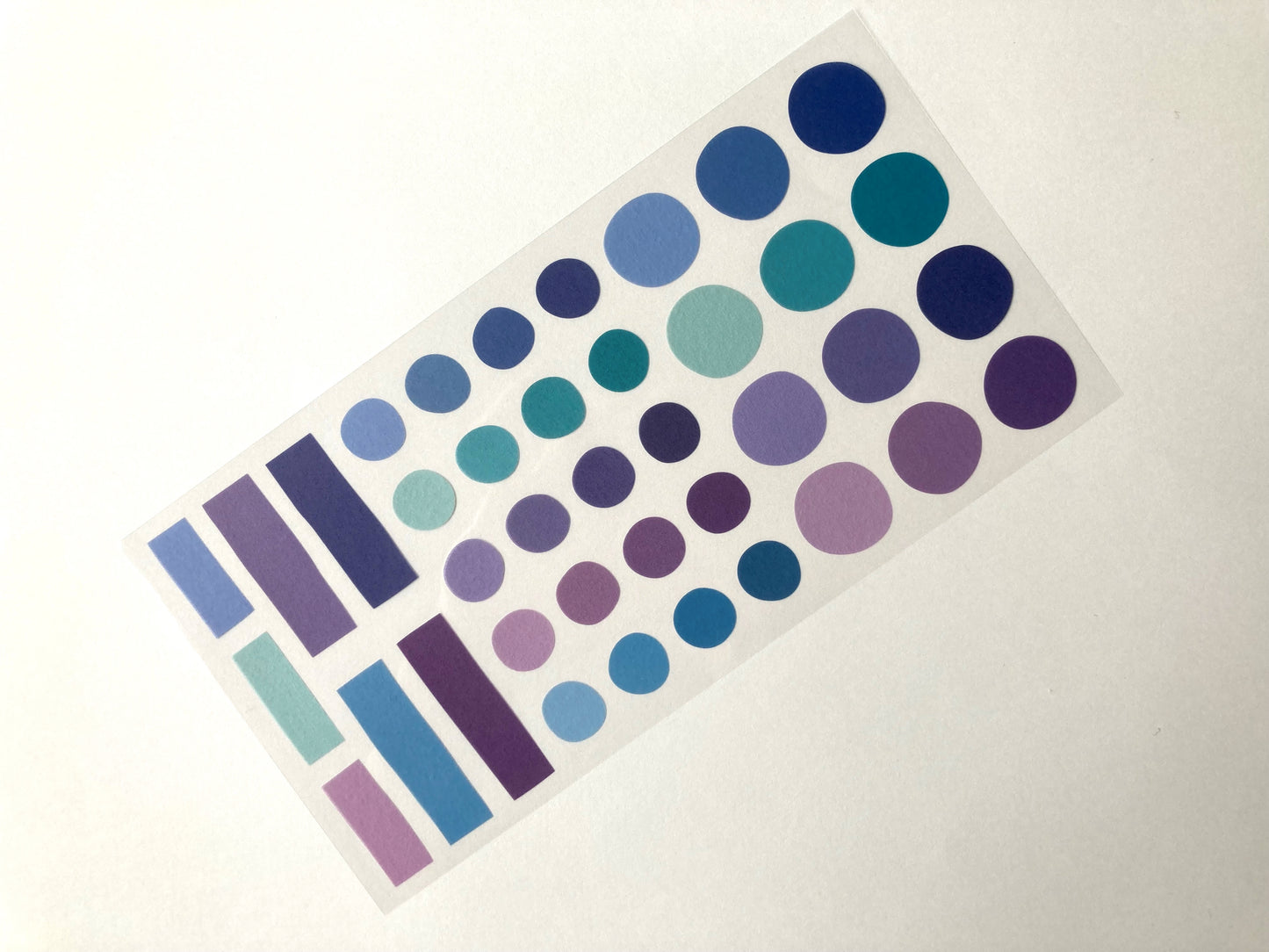 Sheer Photo Color Stickers