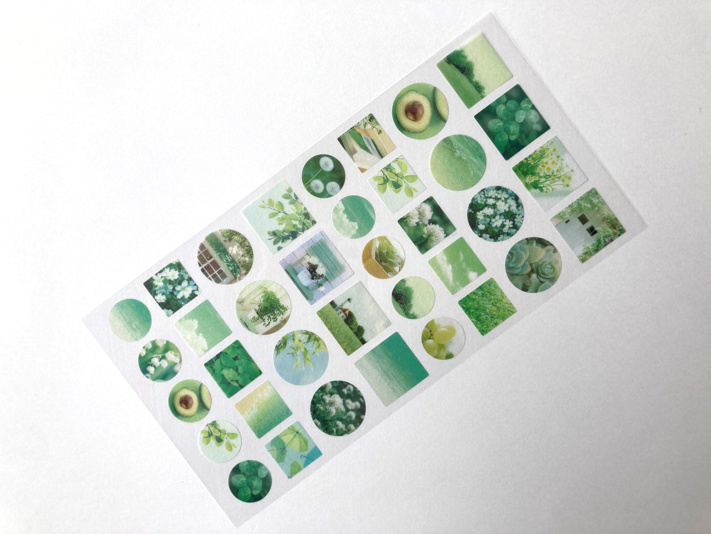 Sheer Photo Point Stickers