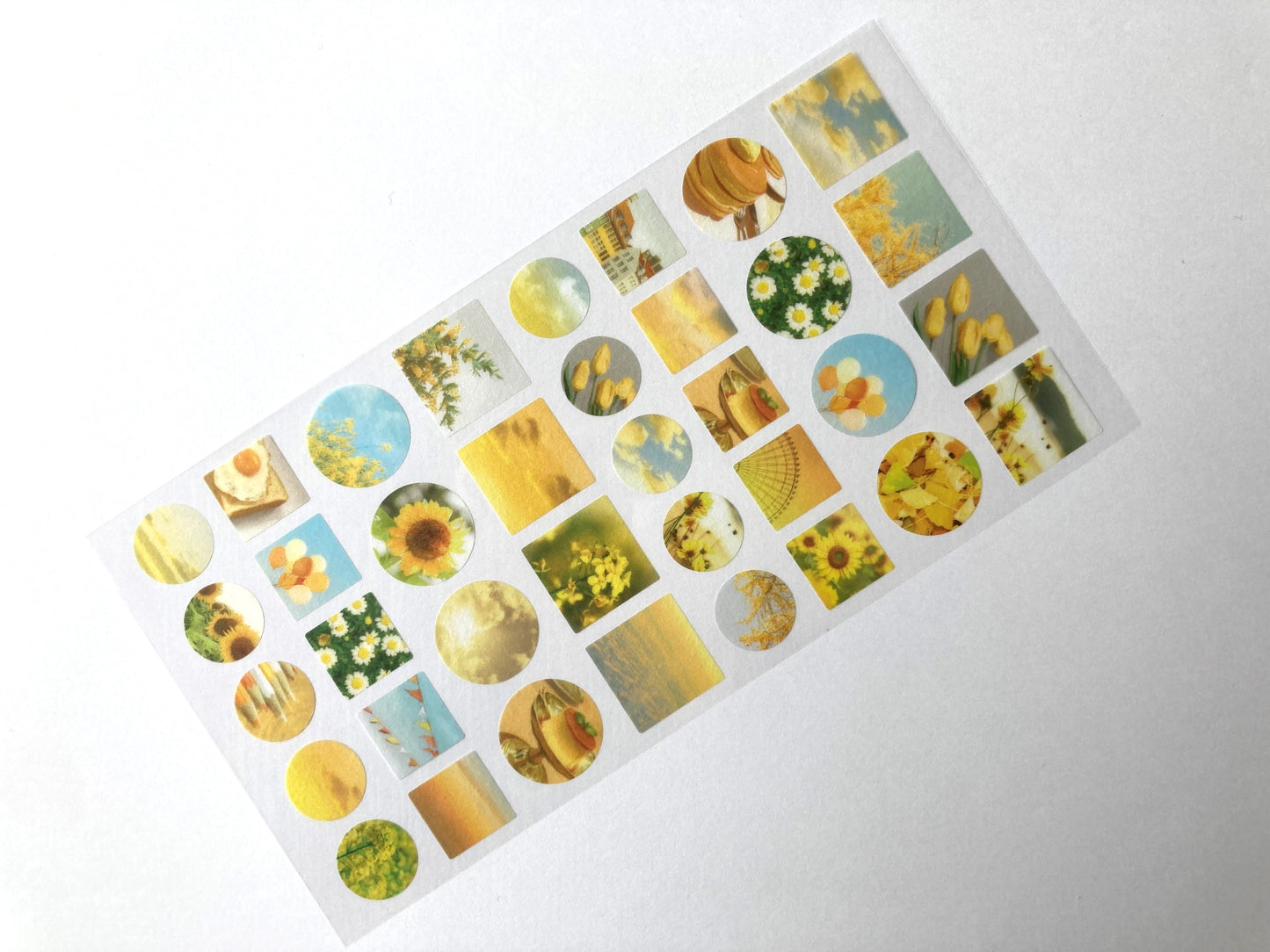 Sheer Photo Point Stickers