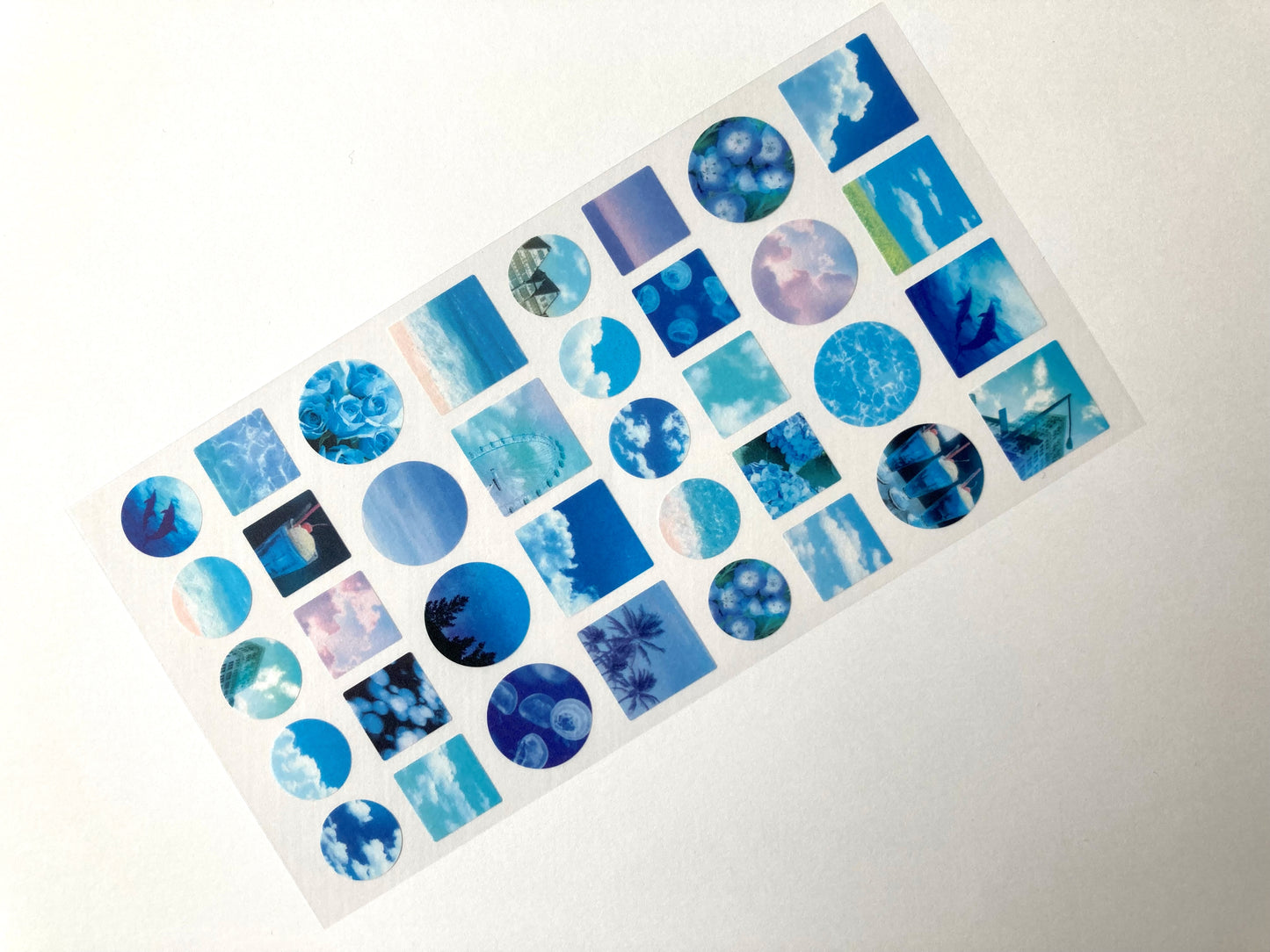 Sheer Photo Point Stickers