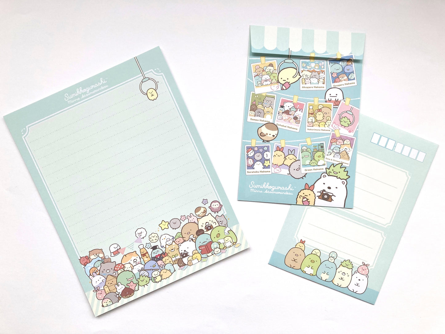 Brevsett Sumikko Gurashi A