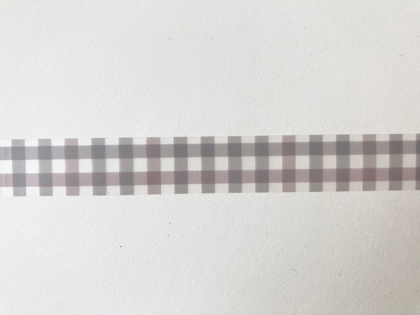 Cleartape 15mm Gingham Check