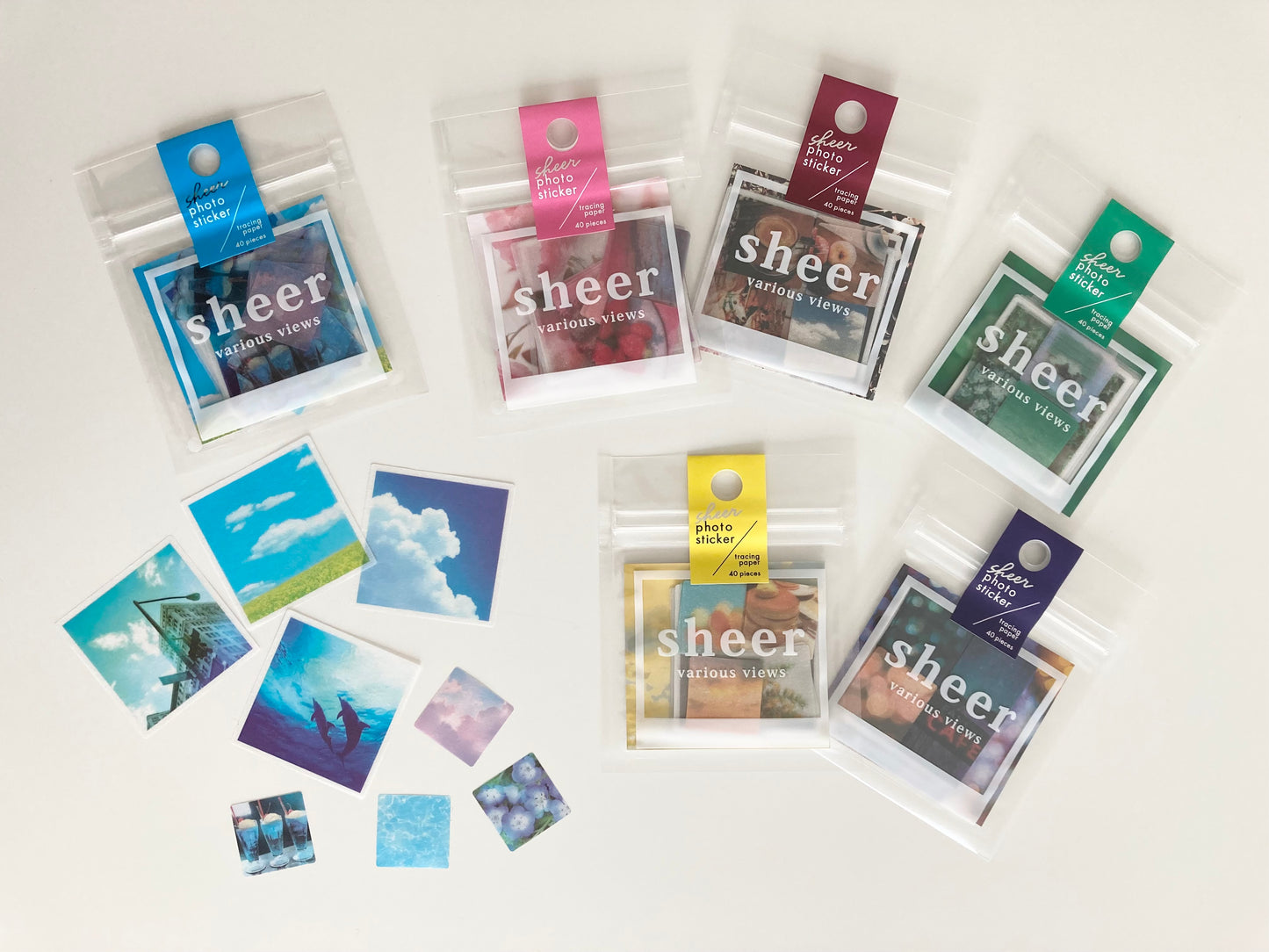 Sheer Photo Stickers