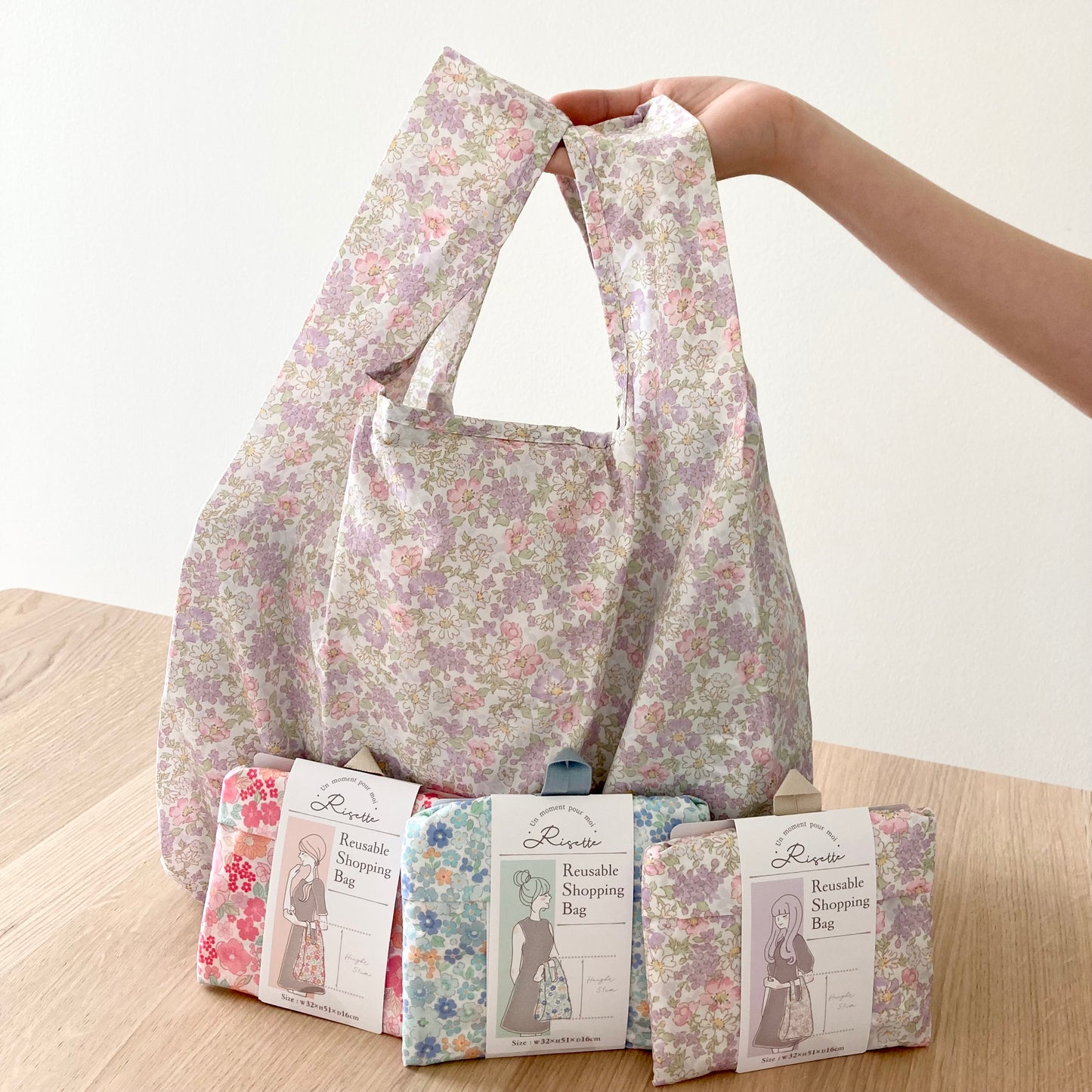Eco bag Risette Rosa