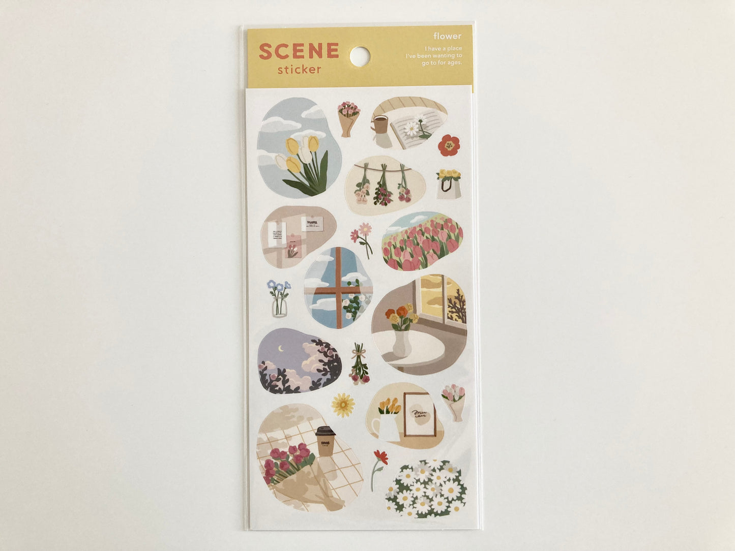Scene Sticker Flower