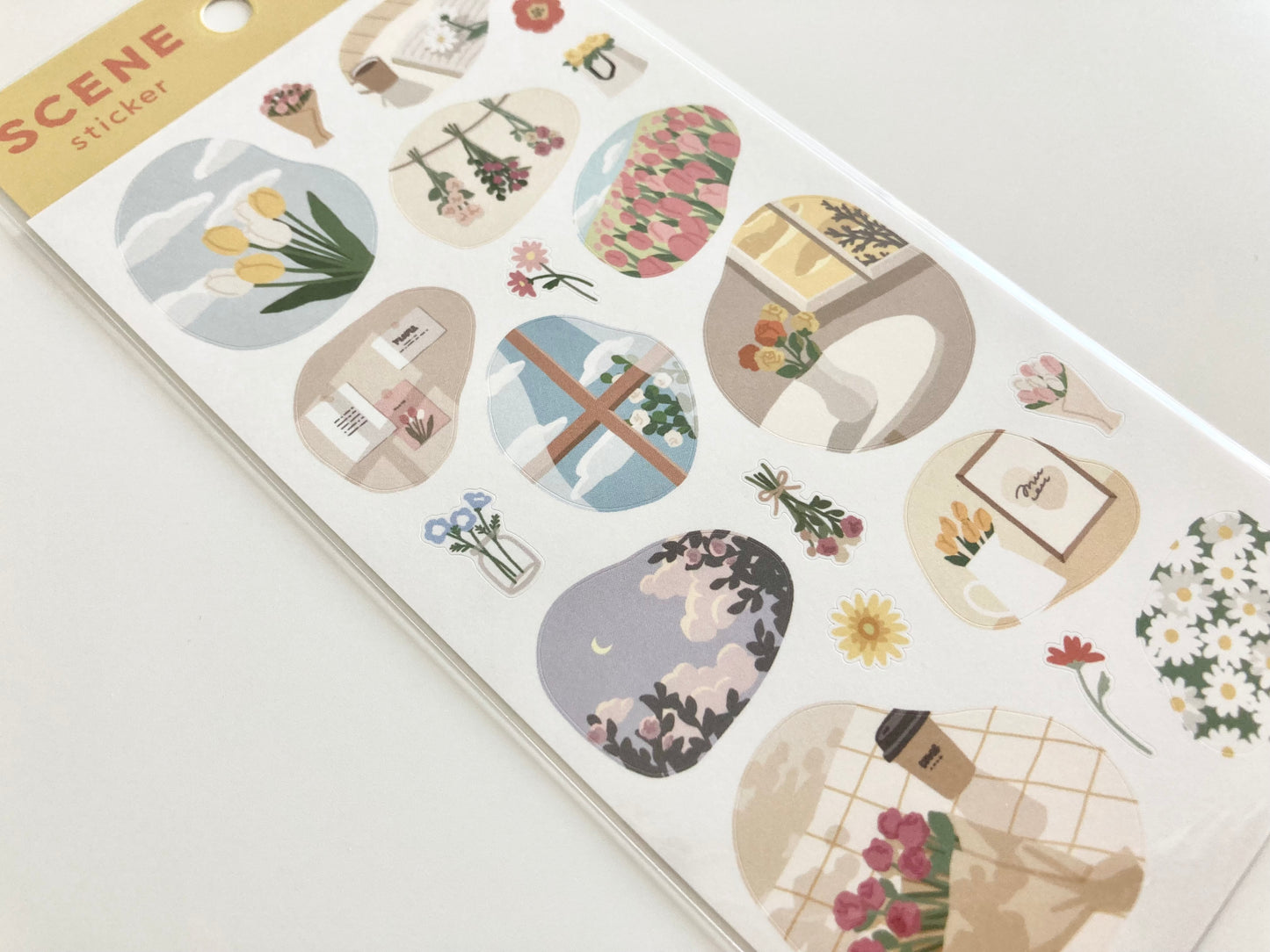Scene Sticker Flower